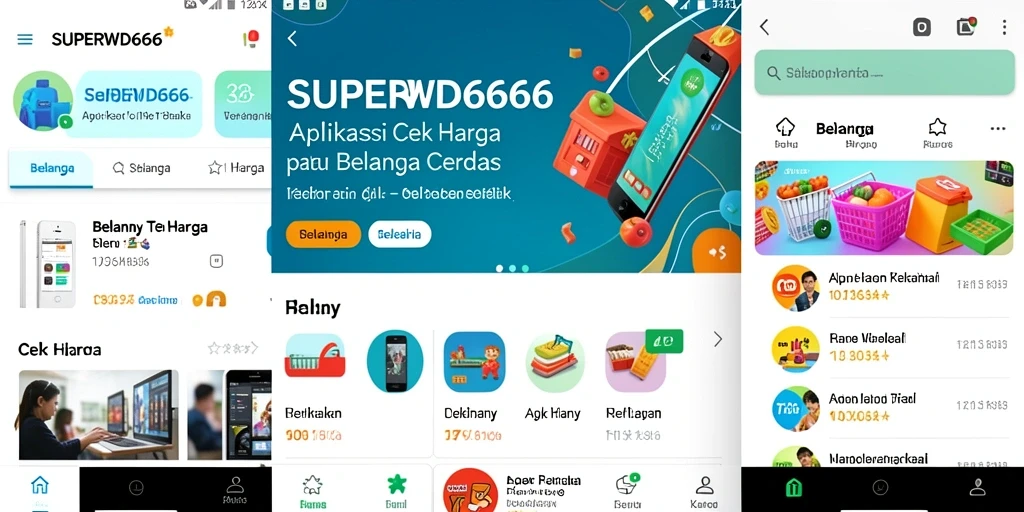 Tampilan antarmuka SUPERWD666 yang intuitif dan ramah pengguna.
